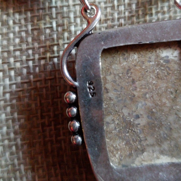 NEW CHRYSANTHEMUM JASPER NECKLACE 18" - Picture 5 of 7